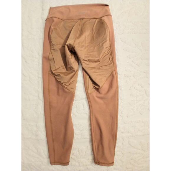 Fabletics Define Powerhold Leggings Figure Control S Beige Sorbet Stretch Yoga - Picture 14 of 16